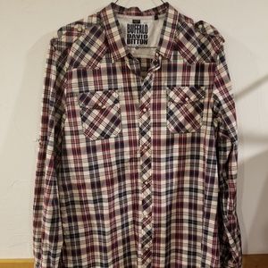 Buffalo David Bitton Western Pearl Snap XXL